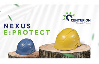 Centurion Safety Products unveil the world’s most sustainable safety helmet
