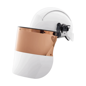 High Heat Duo Copper/Clear Triacetate Face Screen