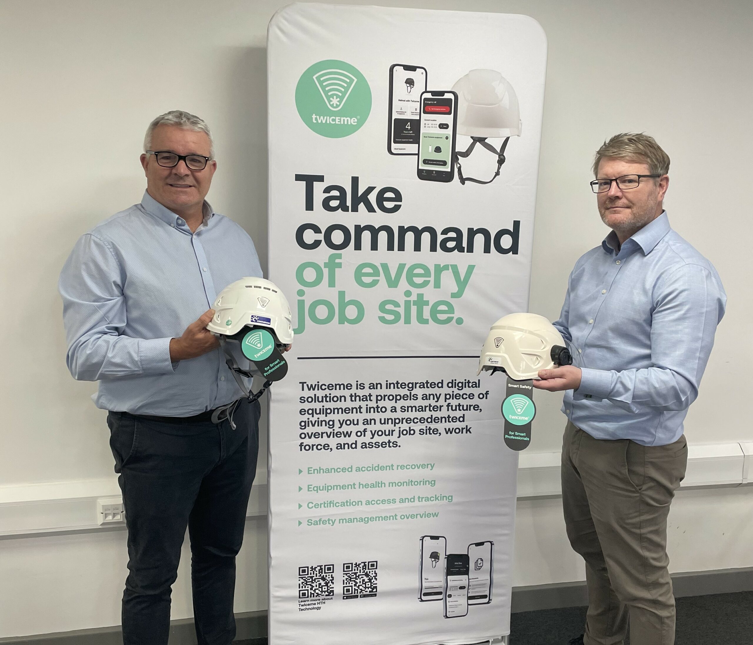 Centurion to Launch Two Smart Industrial Safety Helmets with Twiceme Technology