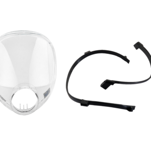 Full Face Mask Visor & Clamp Set - Martindale Mask